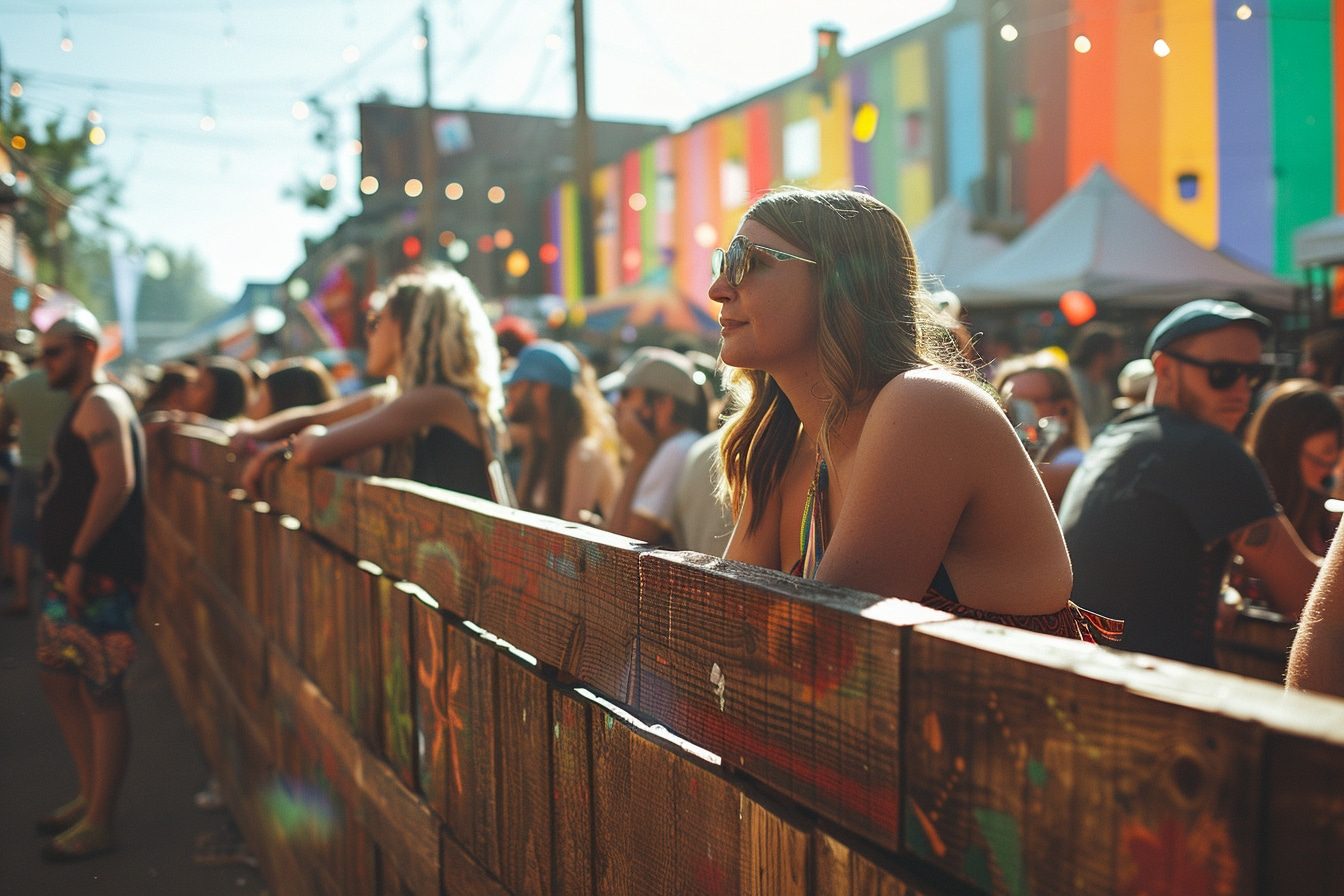 Est-ce préférable d’utiliser une barrière pleine ou grillagée pour une intimité maximale lors d'évènements comme les festivals ?