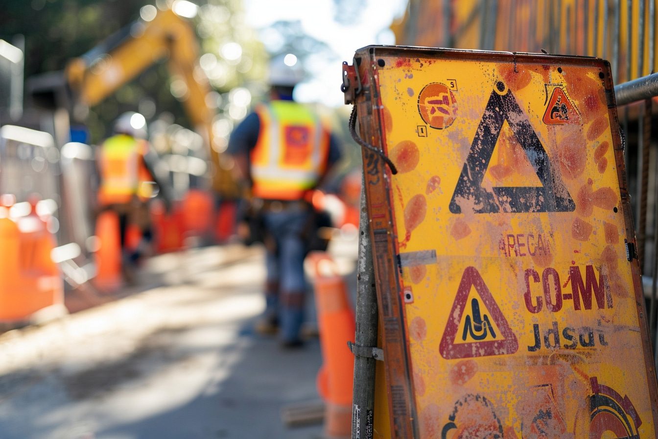 Comment la signalisation temporaire peut-elle aider à minimiser les risques d’accident pour les travailleurs ?