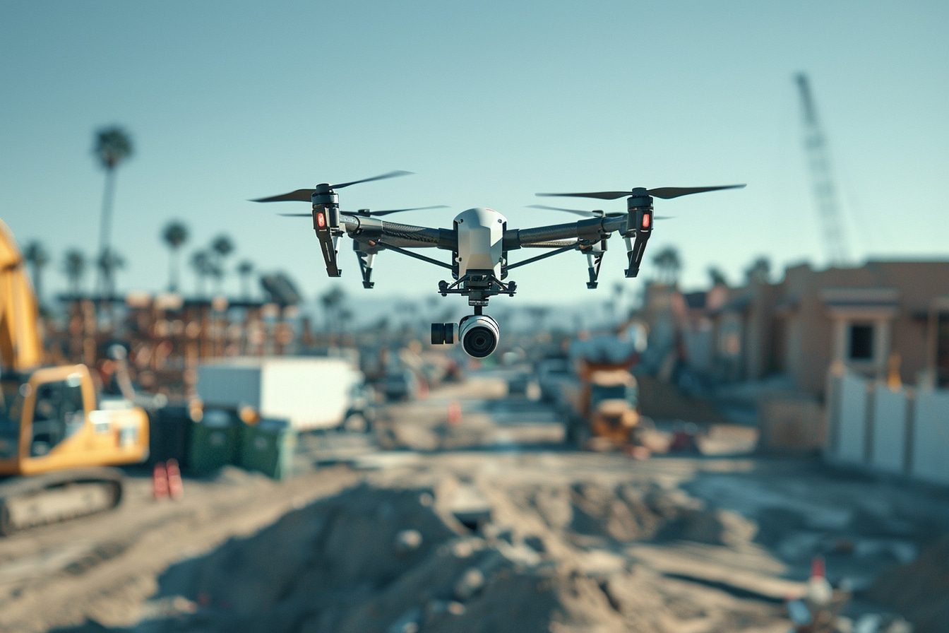 L’utilisation des drones pour la surveillance et la sécurisation de chantiers : une solution contre le vol